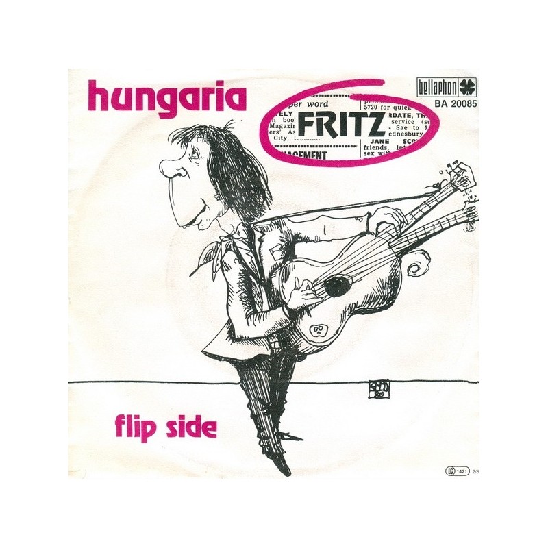 Fritz ‎– Hungaria|1980    Bellaphon ‎– BA 20085