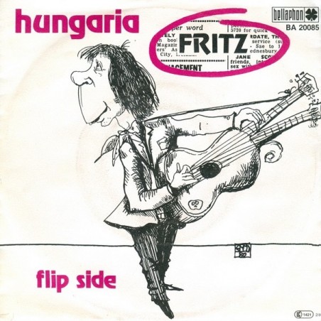 Fritz ‎– Hungaria|1980    Bellaphon ‎– BA 20085