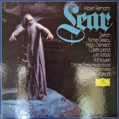 Reimann Aribert – Lear- Dietrich Fischer-Dieskau ... |1979   Deutsche Grammophon ‎– 2709 089-3 LP Box