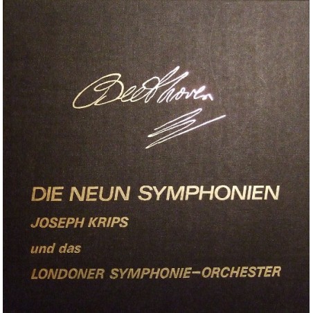 Beethoven ‎– Die Neun Symphonien-Krips|Artiphon – ART 85.001/1-7-7 LP Box