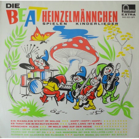 Beatheinzelmännchen Die ‎– Spielen Kinderlieder|1969   Fontana ‎– 845 623 QPY