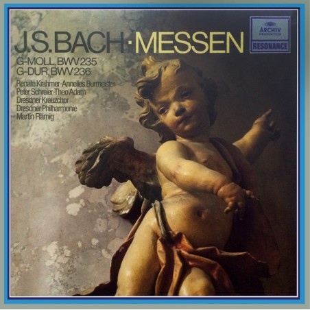 Bach -Messe G-moll BWV 235 / Messe G-dur BWV 236- Renate Krahmer-Dresdner Kreuzchor | Archiv-2547 074