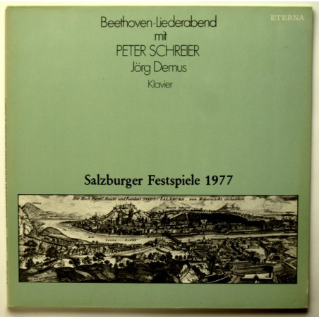 Beethoven -Liederabend -Peter Schreier, Jörg Demus |1981   ETERNA ‎– 8 27 397-398