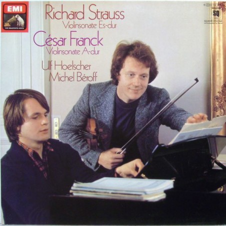 Strauss -Franck- Violinsonate  -Michel Béroff | 1978    EMI ‎– 1C 065-02 995-Quadraphonic