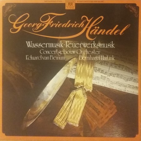Händel -Wassermusik-Feuerwerksmusik -Concertgebouw Orchester-Eduard van Beinum / Bernard Haitink ‎|Metronome Juwel ‎– 0140.131