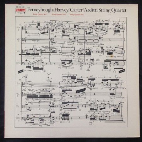 Ferneyhough-Harvey-Carter-Arditti String Quartet ‎– String Quartet No. 2-String Quartet No. 3|1985    RCA Red Seal ‎– RL 70883