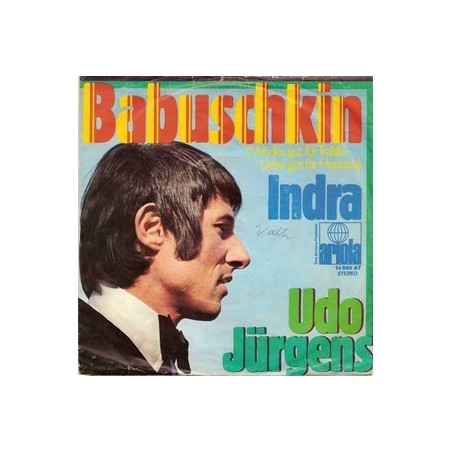 Jürgens ‎Udo – Babuschkin (Wodka Gut Für Trallala &8211 Liebe Gut Für Hopsasa)|1970  Ariola ‎– 14 560 AT