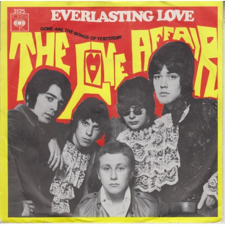 Love Affair The ‎– Everlasting Love|1967    CBS ‎– 3125-Single