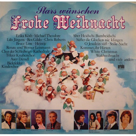 Various ‎– Stars Wünschen Frohe Weihnacht|1977   Ariola ‎– 28 940 XAU