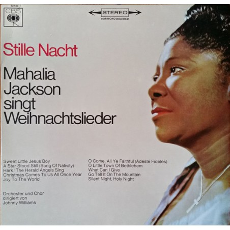 Jackson ‎Mahalia – Stille Nacht - Singt Weihnachtslieder|CBS 62130