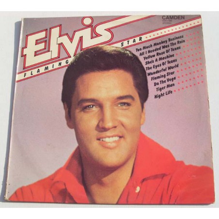 Presley ‎Elvis – Flaming Star|1980    Camden ‎– CDS 1185