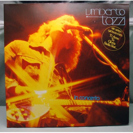 Tozzi Umberto ‎– In Concerto|1980   Ariola ‎– 301 464