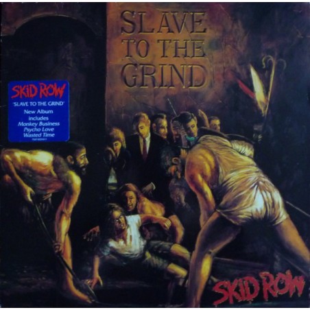 Skid Row ‎– Slave To The Grind|1991     Atlantic ‎– 7567-82242-1