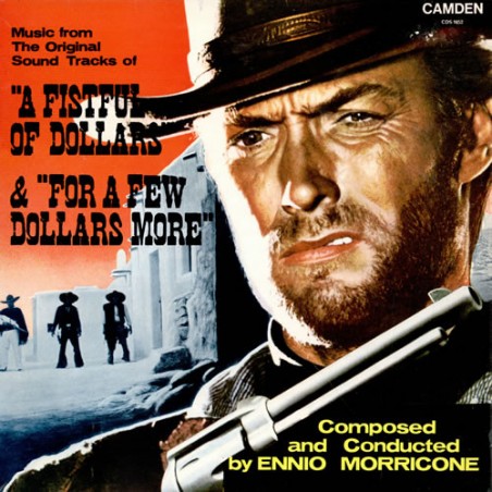 Morricone ‎Ennio – Original Sound Tracks Of "A Fistful Of Dollars" & "For A Few Dollars More"|Camden ‎– CDS 1052