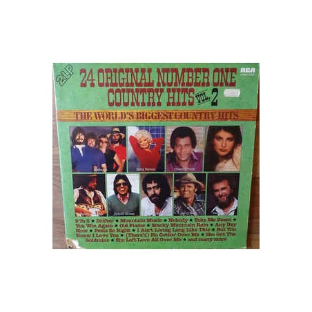 Various ‎– 24 Original Number One Country Hits Vol. 2|1983    RCA	NL89549