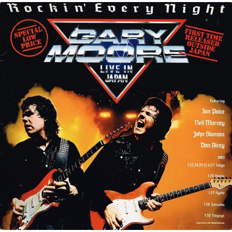 Moore ‎Gary – Rockin' Every Night - Live In Japan|1986     10 Records ‎– 207 752
