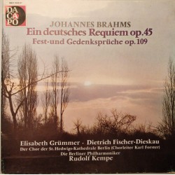 Brahms Johannes ‎– Ein...