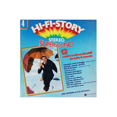 Jackson Ken And His Orchestra ‎– 12 Motivi Indimenticabili Da Tutto Il Mondo|1981 – HFS-04