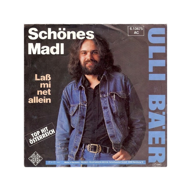 Bäer ‎Ulli – Schönes Madl|1982   OK Musica	76.11859