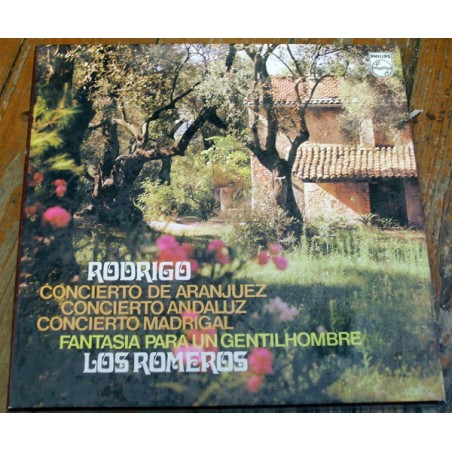 Rodrigo– Concierto De Aranjuez...- Los Romeros-Academy Of St. Martin In The Fields- Marriner |Philips ‎– 6747 430