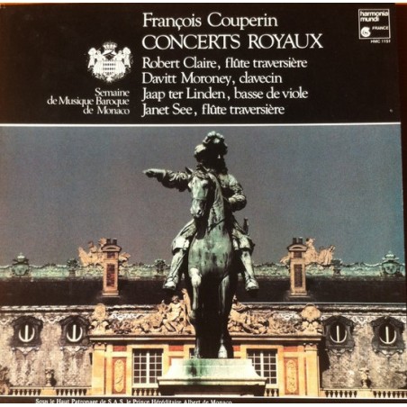 Couperin François -Concerts Royaux- Robert Claire, Davitt Moroney|1985    Harmonia Mundi France ‎– HMC 1151