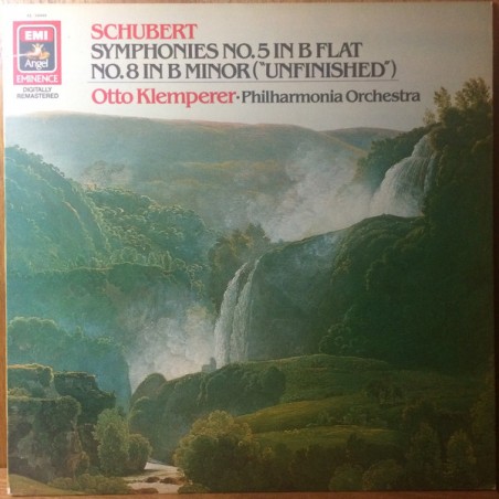 Schubert-Symphonies No. 5-No. 8-Otto Klemperer, Philharmonia Orchestra  |1985    Angel Records ‎– AE-34444
