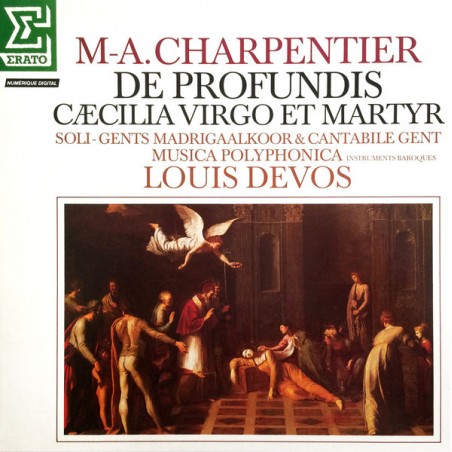 Charpentier -De Profundis- Caecilia - Gents Madrigaalkoor |1986     Erato ‎– 15885-7