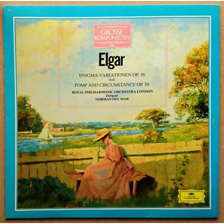 Elgar-Enigma Variationen-Pomp And Circumstance |1984   DG  ‎– 411 407-1