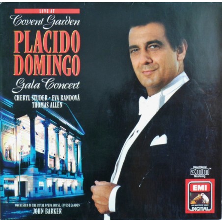 Domingo– Live At Covent Garden -Meyerbeer-Puccini -Soutullo - Johann Straus II |1989    EMI Digital ‎– 7 49811 1