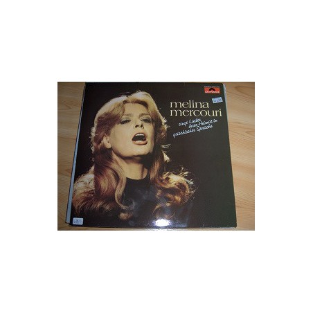 Mercouri Melina ‎– Melina Mercouri|1972   Polydor ‎– 2459 370
