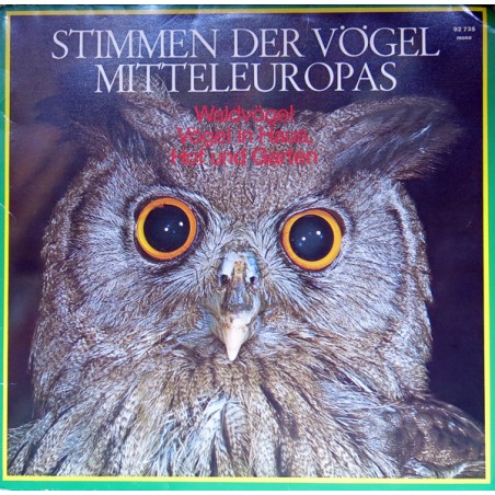Stimmen Der Vögel Mitteleuropas -Dr. Michael Schubert |1976   Marcato ‎– 92 735