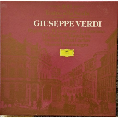 Verdi ‎Giuseppe – 200 Jahre-Years-Ans-Anni Teatro Alla Scala|1986    DG- 419 575-1-21 LP-Box