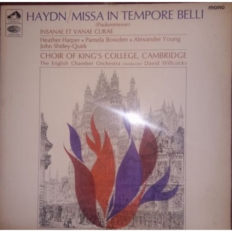 Haydn -Missa In Tempore Belli ("Paukenmesse") - Choir Of King's College- Willcocks ‎|1967    HMV‎– ALP 2303