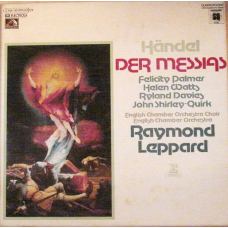 Händel – Der Messias|1975     EMI ‎– 1C 195-30 901/03 -3-LP-Box -Quadraphonic