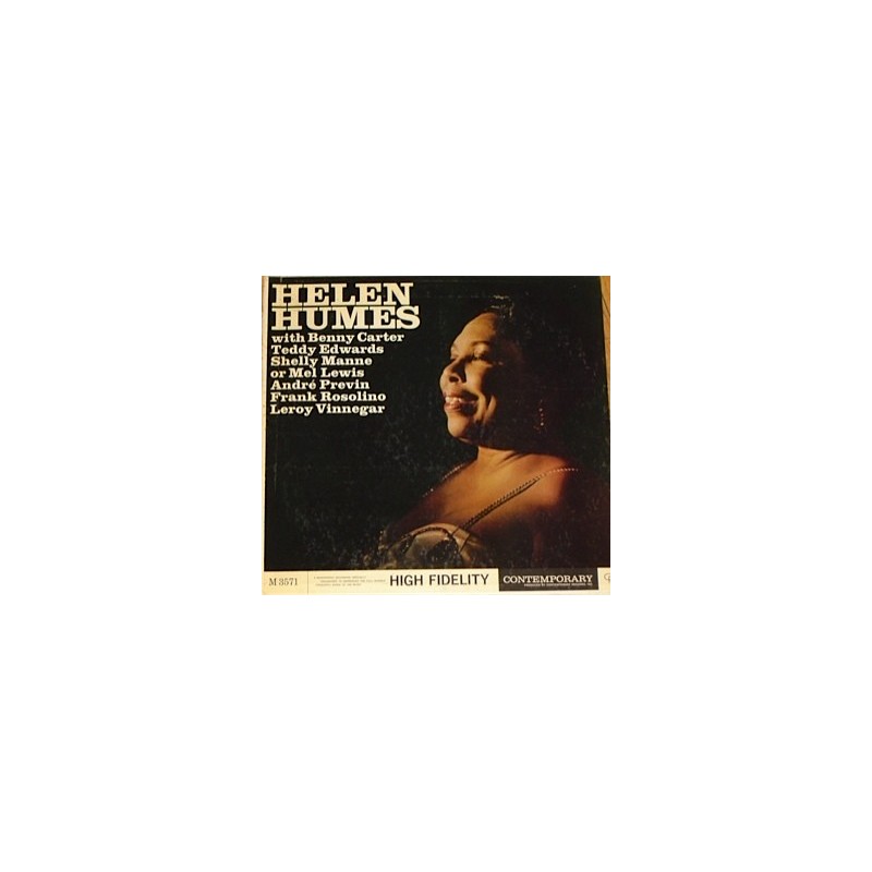 Humes ‎Helen– Helen Humes|1960   Contemporary Records ‎– M 3571-Mono
