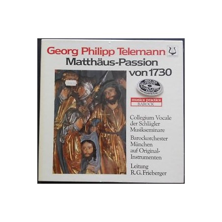 Telemann - Matthäus-Passion-Frieberger|SCK  70366   Christophorus- 3LP-Box