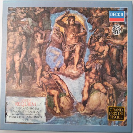 Verdi–Requiem -Sutherland-Horne- Pavarotti- Talvela- Wr. Philharmoniker-Solti ‎ |1975   Decca ‎– 6.35207