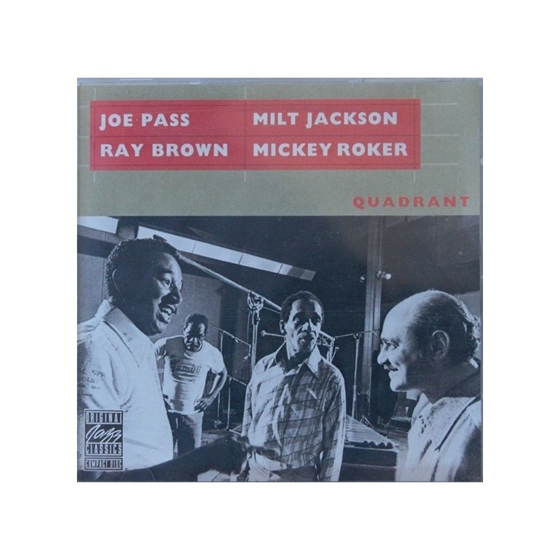 Pass Joe / Milt Jackson / Ray Brown / Mickey Roker / Quadrant – Quadrant|1990 OJC-498 Sealed!! Pass Joe / Milt Jackson / Ray Brown / Mickey Roker / Quadrant – Quadrant|1990 OJC-498 Sealed!!