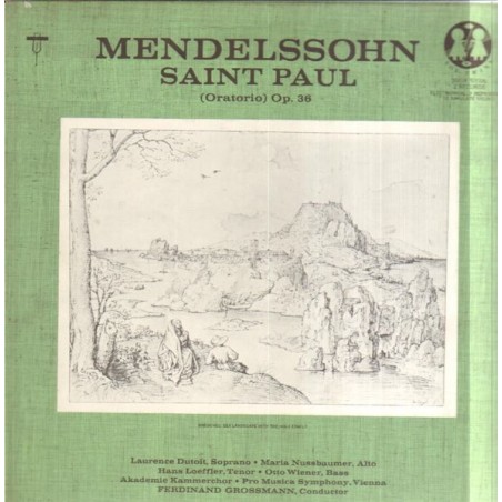 Mendelssohn-Saint Paul- Ferdinand Grossmann|VOX- SVUX 52006-2 LP-Box