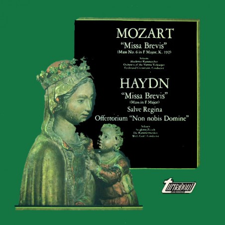 Mozart-Haydn  ‎– Missa Brevis (Mass No. 6 In F Major, K. 192) / Missa Brevis (Mass In F Major)|1974    Turnabout ‎– TV.34501-S
