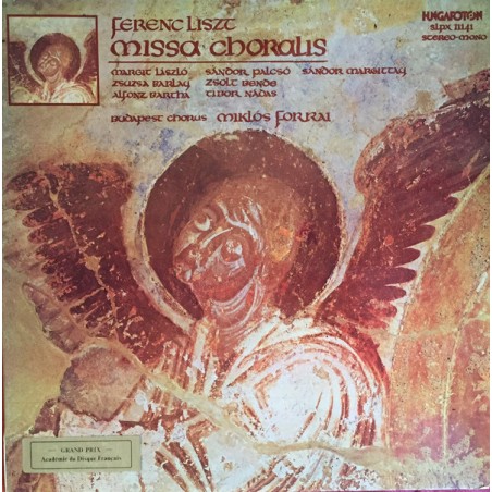 Liszt  Ferenc ‎– Missa Choralis|1978    Hungaroton ‎– SLPX 11141