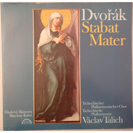 Dvořák -Stabat Mater -Václav Talich, Tschechische Philharmonie |Eurodisc ‎– 28 199 XCK