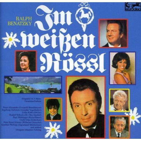Benatzky-Im Weißen Rössl- Peter Alexander-Rudolf Schock, Paul Hörbiger, Uschi Glas|Eurodisc ‎– 92 970-2 LP-Box