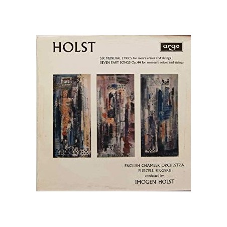 Holst -6 Medieval Lyrics- Part Songs -English Chamber Orchestra|RG 495