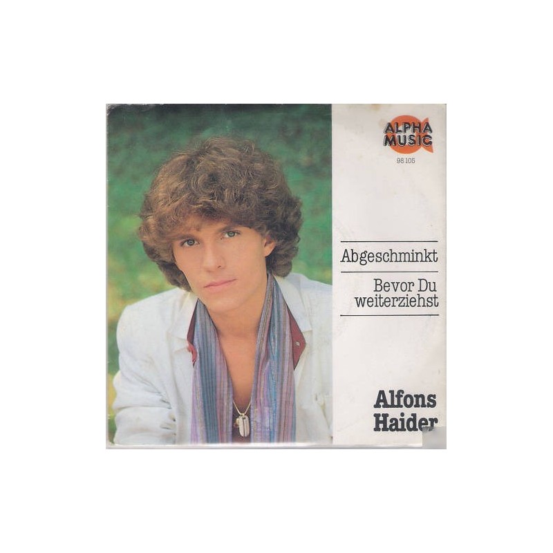 Haider Alfons &8211 Abgeschminkt|1982    Alpha Music 98105