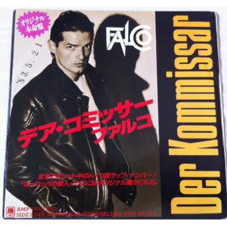 Falco ‎– Der Kommissar |1983  A&M Records ‎– AMP-761  Promo-Japan-Single