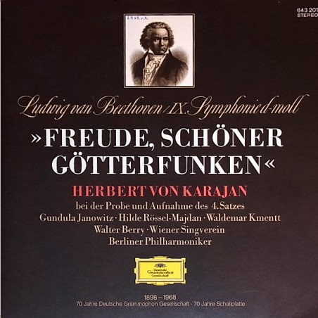 Beethoven-IX. Symphonie D-Moll-Gundula Janowitz -Wr. Singverein · Berliner Philharmoniker|1968   DG ‎– 643 201