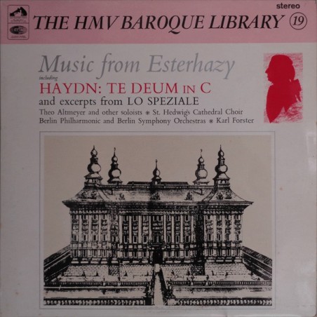 Haydn -Music From Esterhazy- Theo Altmeyer, St. Hedwig's Cathedral Choir|1966    HMV-	HQS 1071,