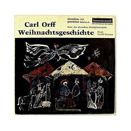 Orff Carl -Weihnachtsgeschichte- Keetmann-Tobi Reiser-Hirtenbuben |harmonia mundi HMS 25163-10" Vinyl