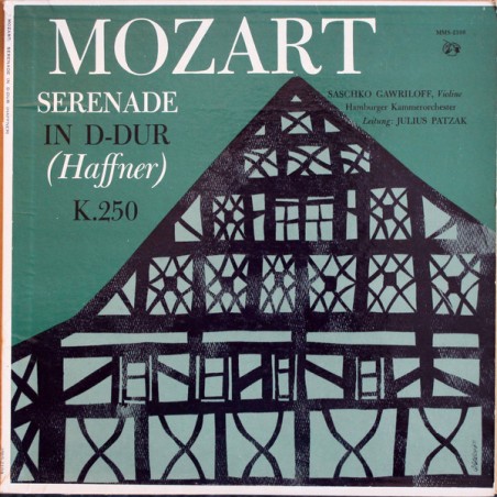 Mozart ‎– Serenade In D-Dur (Haffner) K.250|Musical Masterpiece Society ‎– MMS-2106